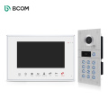 Высокое качество 7-дюймовый белый домашний монитор AHD 4-проводная система видеодомофона с функцией RFID-карты для 1 семьи